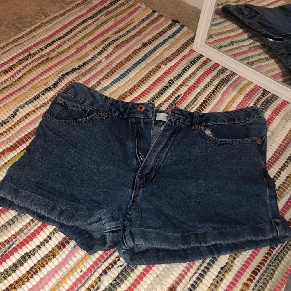 Forever 21 denim shorts